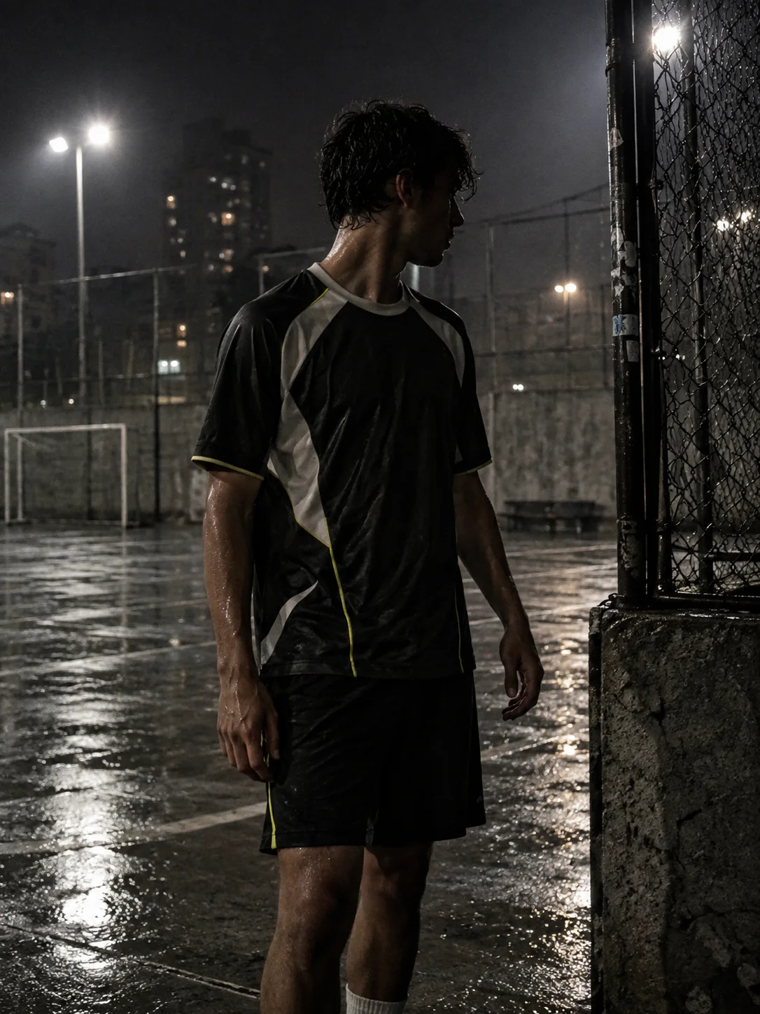 UNDER LIGHTS football jersey